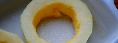 грибная каша в кабачке. Шаг 3