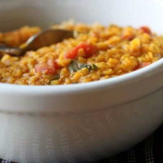 Каша из чечевицы