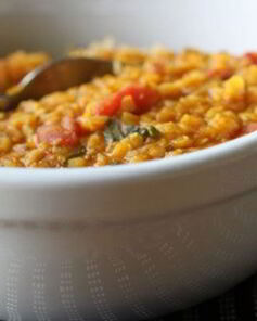 Каша из чечевицы