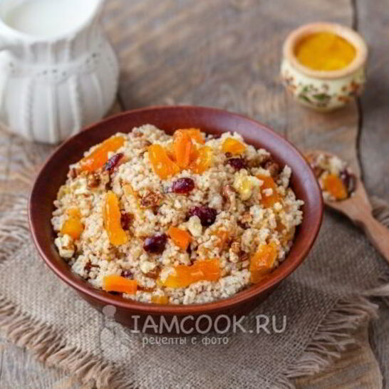Рецепт каша из кускуса с молоком