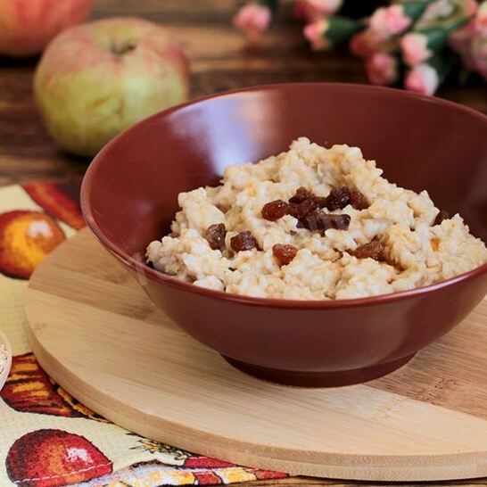 Рецепт каша из овсяных хлопьев на воде