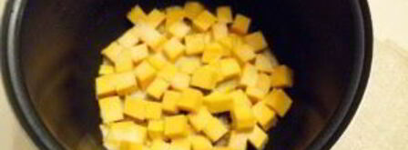 каша из тыквы в мультиварке с пшеном. Шаг 2