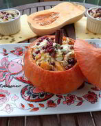 Каша в тыковке Веселый Хэллоуин