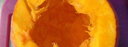 каша в тыковке веселый хэллоуин. Шаг 4