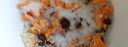 каша в тыковке веселый хэллоуин. Шаг 10