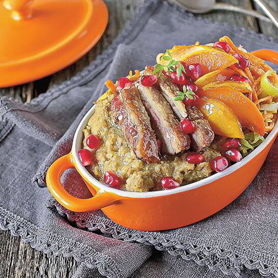 Рецепт халим — иранская каша из зеленой чечевицы