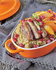 Халим — иранская каша из зеленой чечевицы