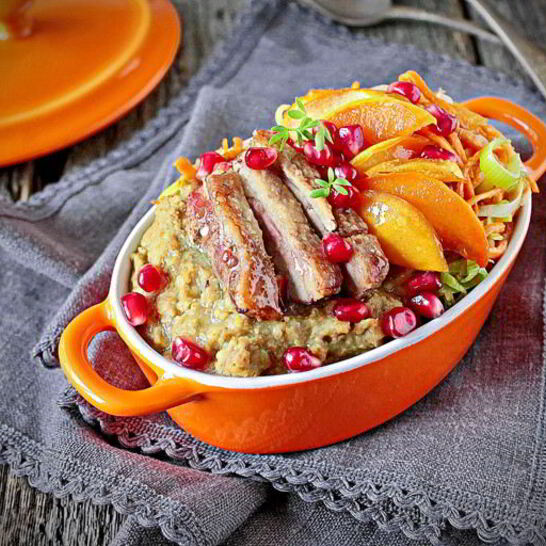 Рецепт халим — персидская каша с уткой