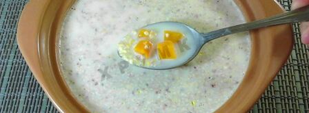 кукурузная каша с тыквой. Шаг 5