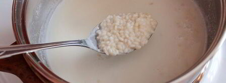 молочная каша. Шаг 2