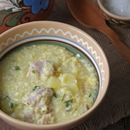 Рецепт полевая каша с тушенкой