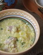 Полевая каша с тушенкой