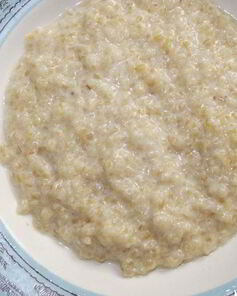 Пшеничная каша на молоке