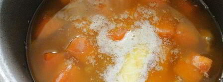 пшеничная каша с мясом и тыквой. Шаг 4