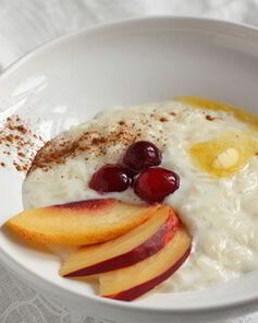 Рисовая каша на молоке