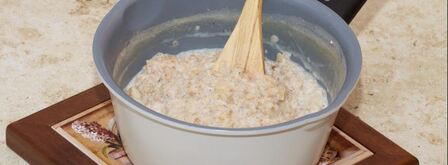 сливочная пятизлаковая каша. Шаг 2