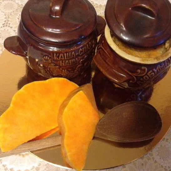 Рецепт тыквенная каша с сухофруктами в горшочках