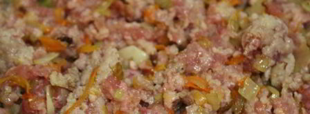 ячневая каша с мясным соусом. Шаг 3