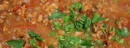 ячневая каша с мясным соусом. Шаг 7