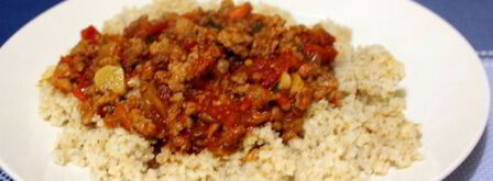 ячневая каша с мясным соусом. Шаг 8