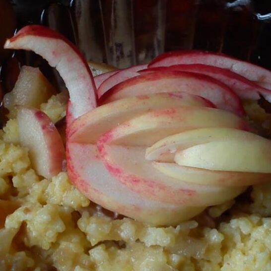 Рецепт янтарная каша с сыром