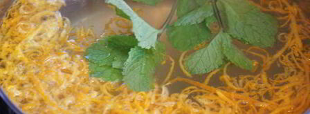 апельсиново-грейпфрутовый напиток. Шаг 2