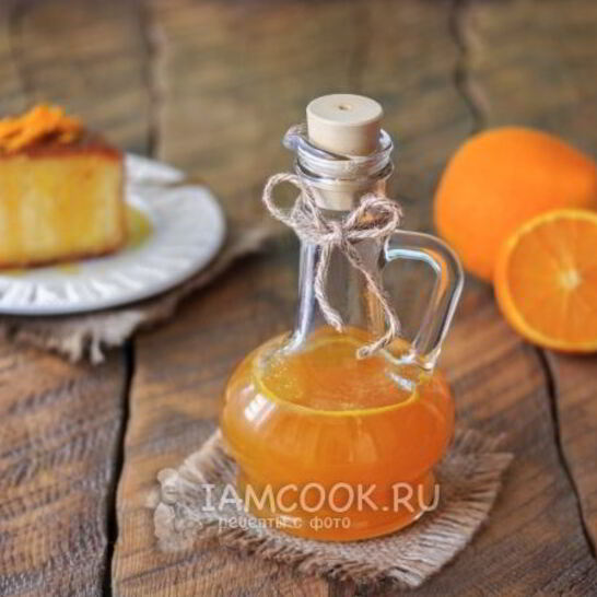 Рецепт апельсиновый сироп для пропитки бисквита