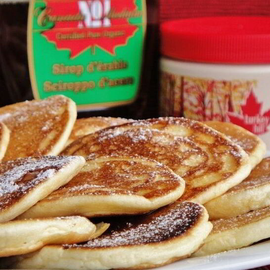 Рецепт блинчики с кленовым сиропом