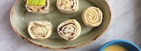 булочки с пеканом в кленовом сиропе. Шаг 7