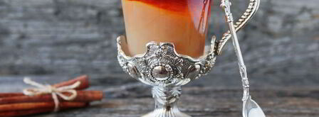 чай с молоком. Шаг 5