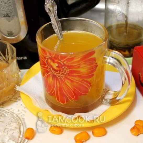 Рецепт облепиховый чай