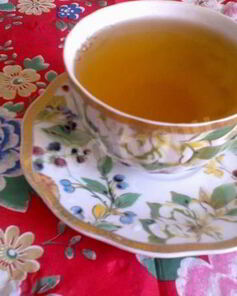 Зеленый чай с мятой