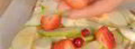 фруктово-ягодный наполеон в мятном сиропе. Шаг 6