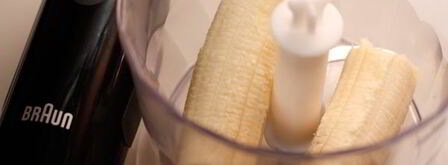 горячий банановый коктейль с шоколадом. Шаг 2