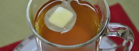 горячий яблочный напиток со специями и сливочным маслом. Шаг 8