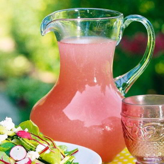 Рецепт кисель из ревеня