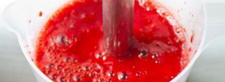 клубнично-лаймовый освежающий напиток. Шаг 3