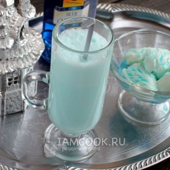 Рецепт коктейль с мороженым и блю кюрасао