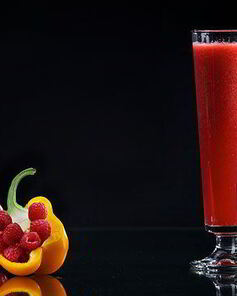 Коктейль-слинг Малина и перец