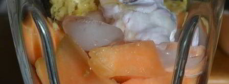 квенчер — напиток из дыни. Шаг 2