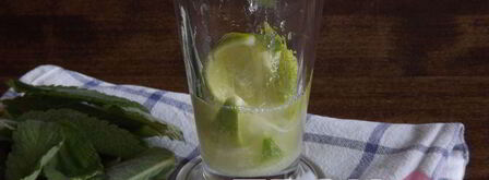 безалкогольный мохито. Шаг 3