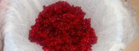 клюквенный морс. Шаг 2