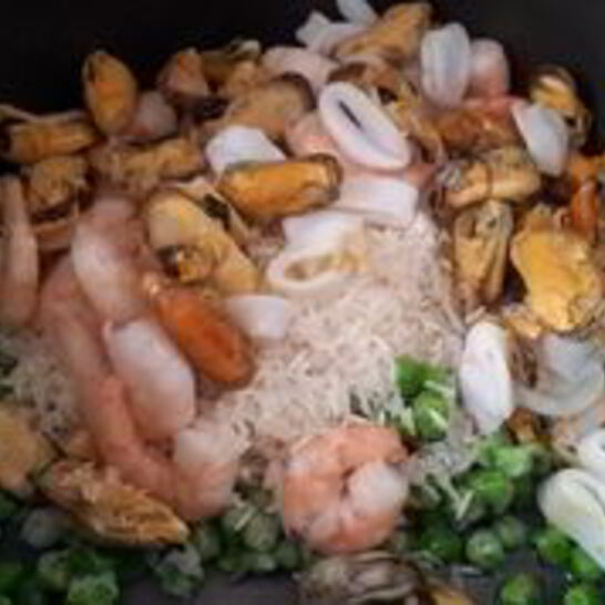 Рецепт морской коктейль на пару