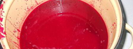 напиток и сок из калины. Шаг 5