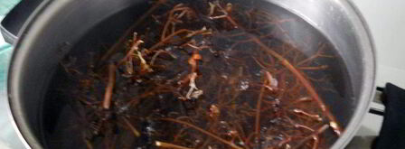 напиток и сок из калины. Шаг 6