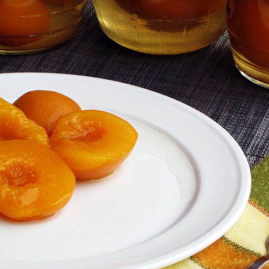 Рецепт персики в сиропе