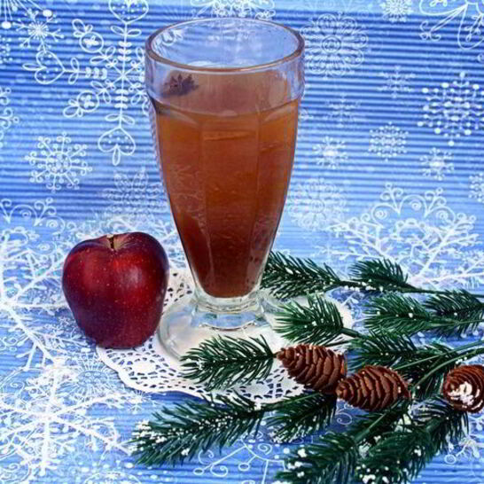 Рецепт пряный яблочно-лимонный напиток