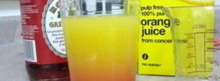 радужный безалкогольный напиток. Шаг 5