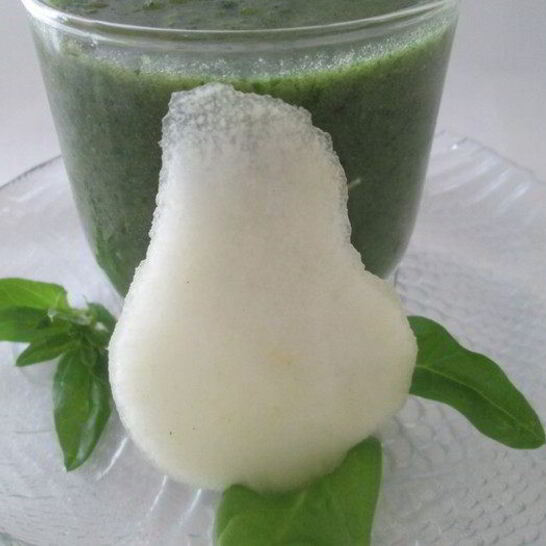 Рецепт апельсиново-грушевый смузи со шпинатом