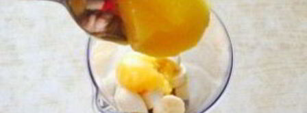 банановый смузи с молоком. Шаг 3